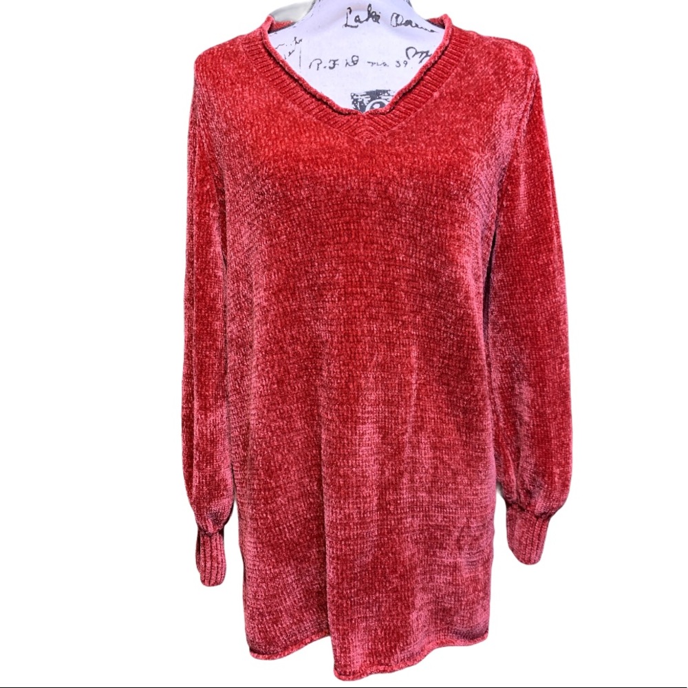 Soft surrounding woman’s sweater V neck size m